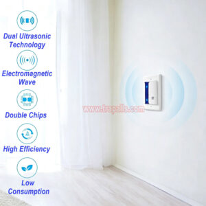 Home Multi Frequency Rodent Deterrent Electromagnetic Wave Pest Defender Ultrasonic Mouse Repeller - Image 13