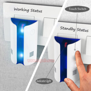 Home Multi Frequency Rodent Deterrent Electromagnetic Wave Pest Defender Ultrasonic Mouse Repeller - Image 5