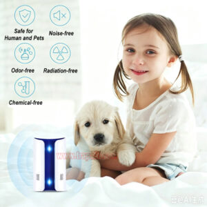 Home Multi Frequency Rodent Deterrent Electromagnetic Wave Pest Defender Ultrasonic Mouse Repeller - Image 10