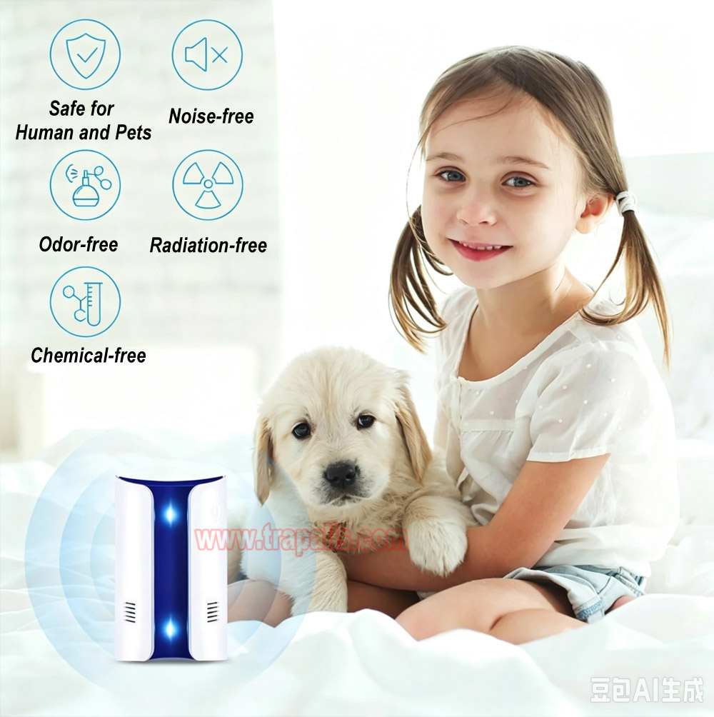 Home Multi Frequency Rodent Deterrent Electromagnetic Wave Pest Defender Ultrasonic Mouse Repeller - Image 10