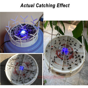 Indoor USB Charging Electronic UV Light Mosquito Killer Automatic Hanging Fly Trap Machine - Image 7