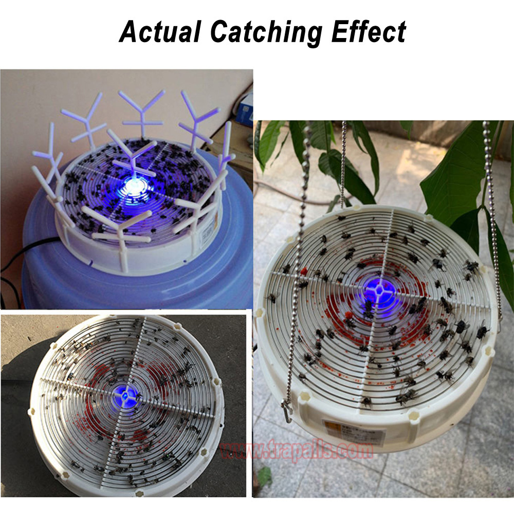 Indoor USB Charging Electronic UV Light Mosquito Killer Automatic Hanging Fly Trap Machine - Image 7
