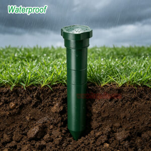 Garden Lawn Battery Powered Underground Sonic Vibration Gopher Snake Control Ultrasonic Mole Repeller - Image 10