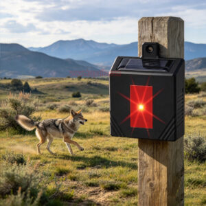 Garden Solar PIR Sensor Skunk Deterrent Deer Repellent Predator Eye Ultrasonic Animal Repeller - Image 13