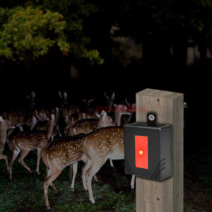 Garden Solar PIR Sensor Skunk Deterrent Deer Repellent Predator Eye Ultrasonic Animal Repeller - Image 6
