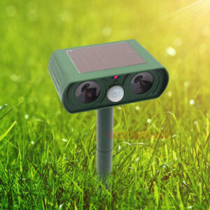 Outdoor Waterproof Solar Eco-Friendly Repellent PIR Sensor for Dogs Cats Squirrels Moles Ultrasonic Animal Repeller - Image 12