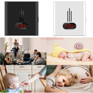 Indoor Plug in LED Night Light Electronic Pest Control with Frequency Fluctuation Display Ultrasonic Pest Repeller - Image 15