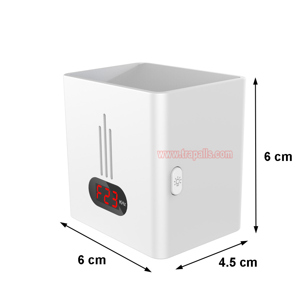 Indoor Plug in LED Night Light Electronic Pest Control with Frequency Fluctuation Display Ultrasonic Pest Repeller - Image 4