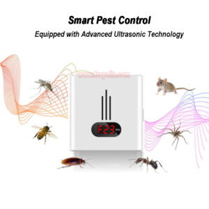 Indoor Plug in LED Night Light Electronic Pest Control with Frequency Fluctuation Display Ultrasonic Pest Repeller - Image 8