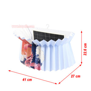 Indoor Hanging Foldable Shell Dual Tube Insect Trap Sticky Paper Fly Catcher Electric Folding Mosquito Killer Lamp - Image 3