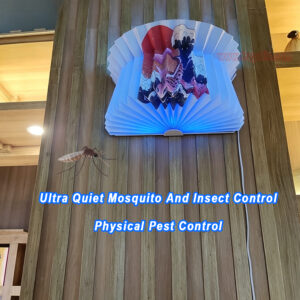 Indoor Hanging Foldable Shell Dual Tube Insect Trap Sticky Paper Fly Catcher Electric Folding Mosquito Killer Lamp - Image 6