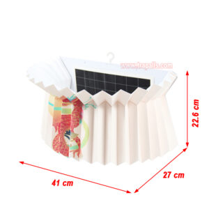 Indoor Wall Hanging Foldable Shell Dual Tube Insect Trap Sticky Paper Fly Catcher Electric Folding Mosquito Killer Lamp - Image 3