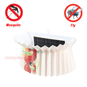 Indoor Wall Hanging Foldable Shell Dual Tube Insect Trap Sticky Paper Fly Catcher Electric Folding Mosquito Killer Lamp - Image 4