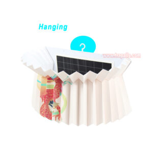 Indoor Wall Hanging Foldable Shell Dual Tube Insect Trap Sticky Paper Fly Catcher Electric Folding Mosquito Killer Lamp - Image 8