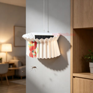 Indoor Wall Hanging Foldable Shell Dual Tube Insect Trap Sticky Paper Fly Catcher Electric Folding Mosquito Killer Lamp - Image 10
