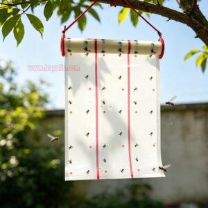 Indoor Disposable Insect Sticky Glue Board Catcher Roll Fly Trap - Image 11