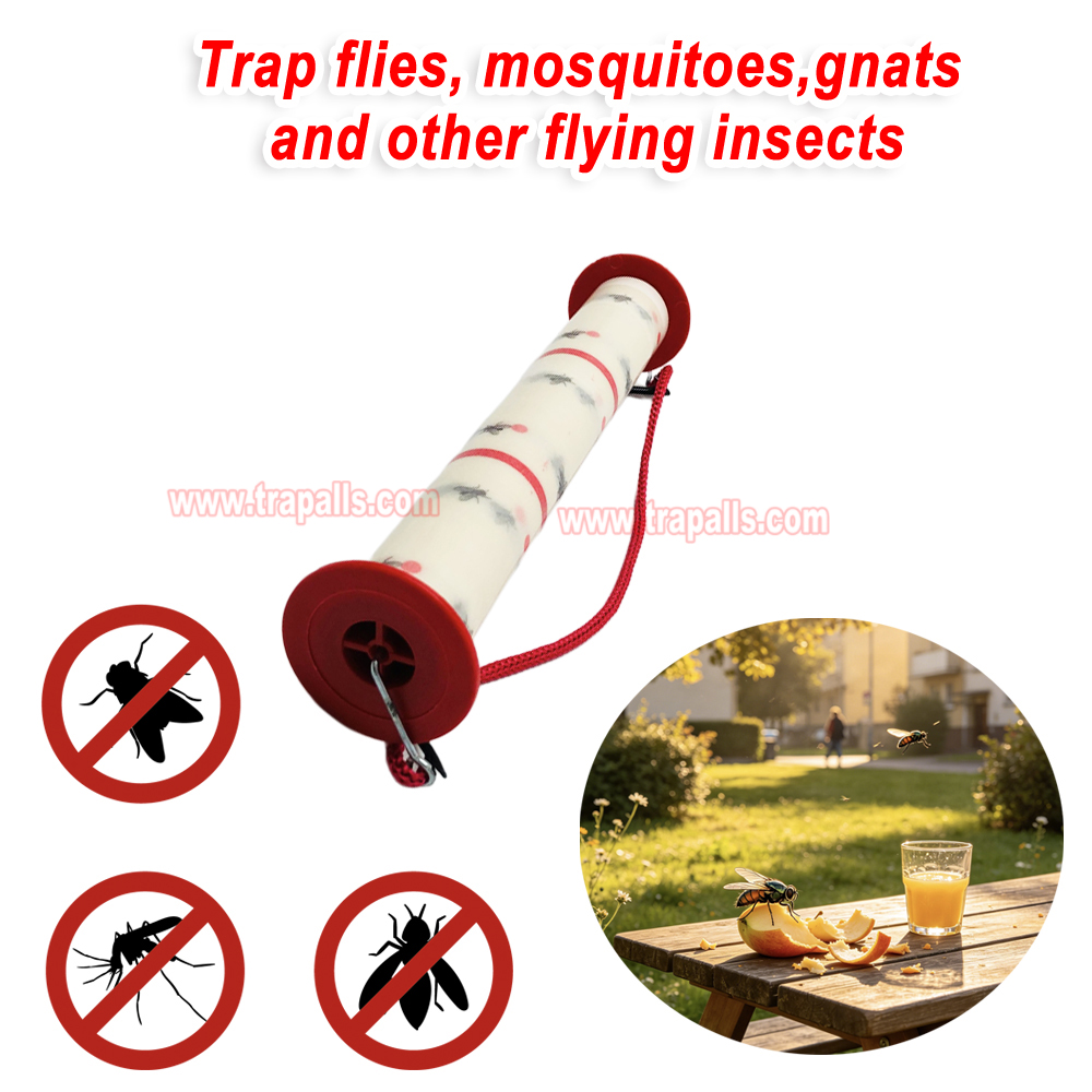Indoor Disposable Insect Sticky Glue Board Catcher Roll Fly Trap - Image 4