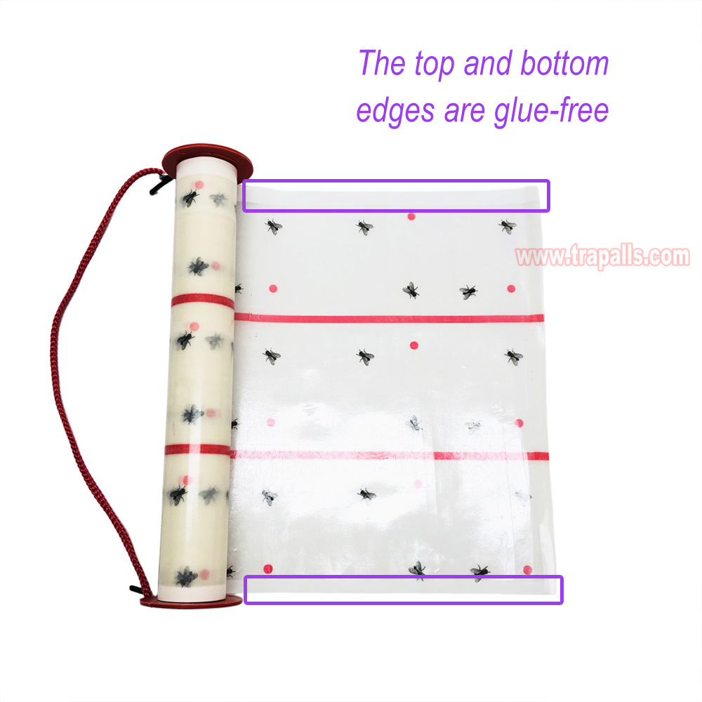 Indoor Disposable Insect Sticky Glue Board Catcher Roll Fly Trap - Image 7