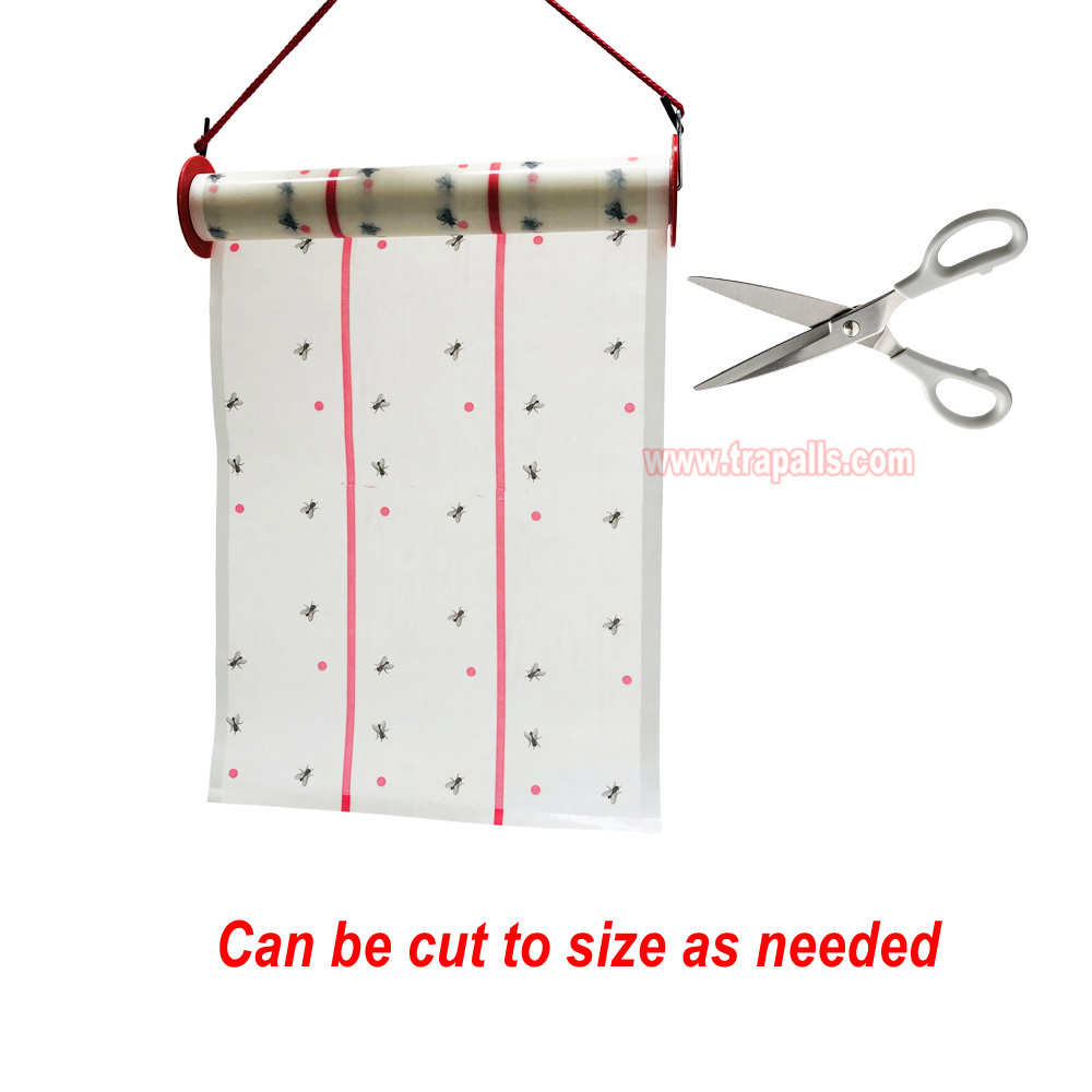 Indoor Disposable Insect Sticky Glue Board Catcher Roll Fly Trap - Image 8