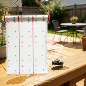 Indoor Disposable Insect Sticky Glue Board Catcher Roll Fly Trap - Image 9