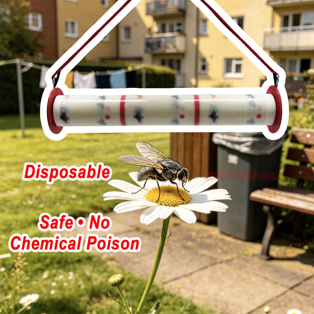 Indoor Disposable Insect Sticky Glue Board Catcher Roll Fly Trap - Image 10