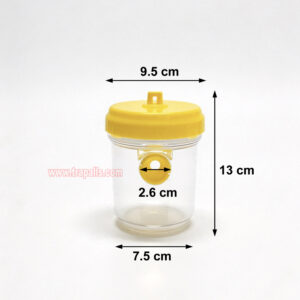 Outdoor Reusable Plastic Hanging Hornet Control Bee Catcher Wasp Bottle Trap - Image 3