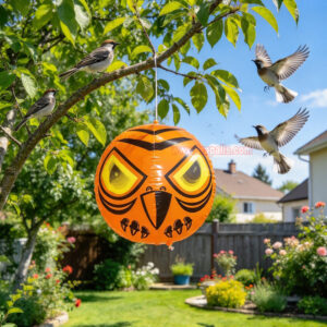 Outdoor Garden High-quality Inflatable Visual Terror Eyes Bird Scare Balloon Repellent Bird Repeller - Image 11