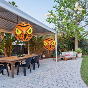 Outdoor Garden High-quality Inflatable Visual Terror Eyes Bird Scare Balloon Repellent Bird Repeller - Image 9