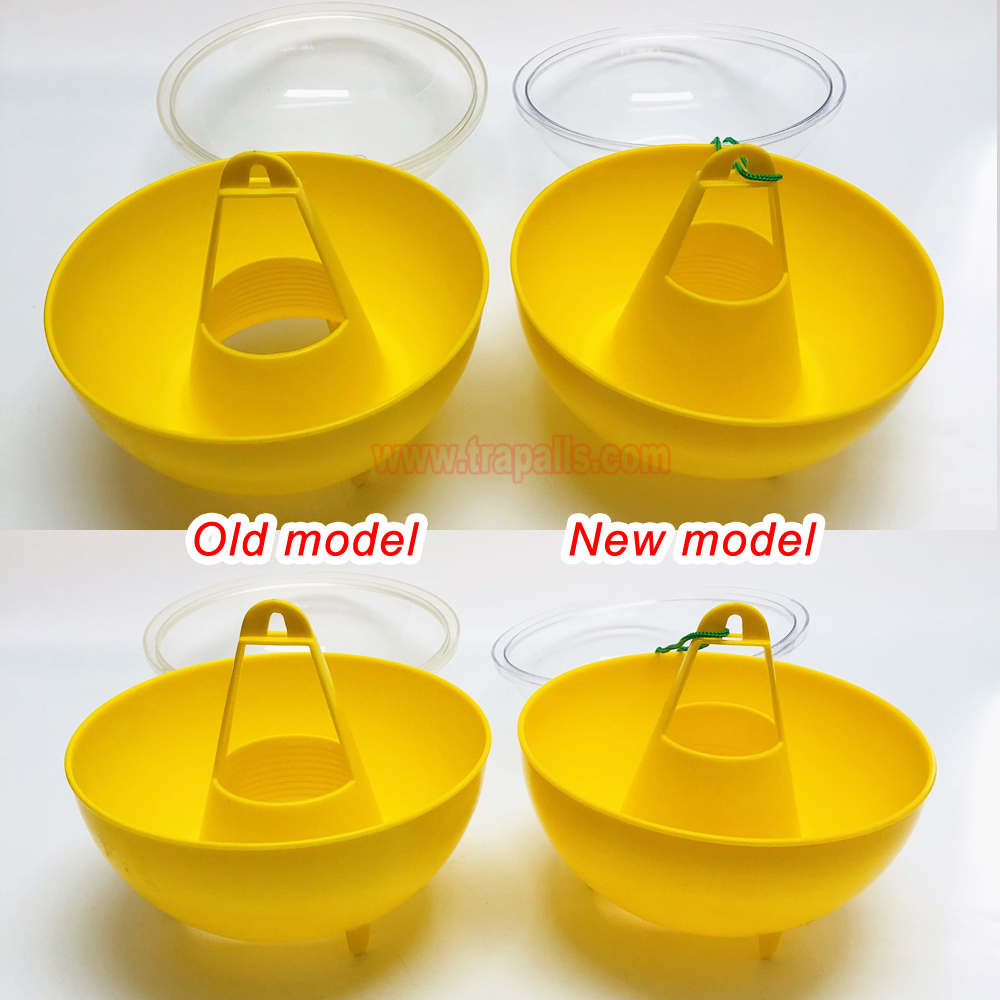Orchard Garden Reusable Hanging Tall Funnel Design Prevents Spillage Hornet Control Fly Catcher Wasp Trap - Image 11
