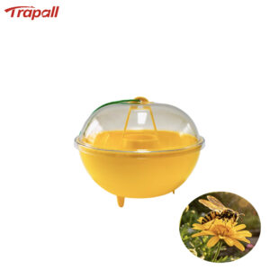 Orchard Garden Reusable Hanging Tall Funnel Design Prevents Spillage Hornet Control Fly Catcher Wasp Trap