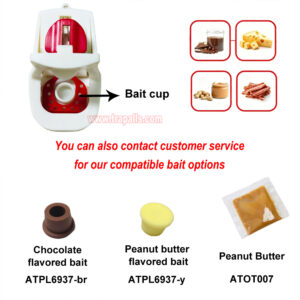 Indoor Humane Reusable Plastic Quick Catch Pest Control Mouse Snap Trap with Teeth Edge - Image 4