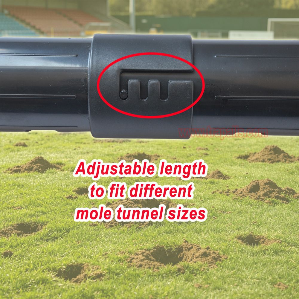 Garden Lawn Two Check Openings Humane Catch and Release Live Gopher Vole Adjustable Length Mole Trap - Image 6