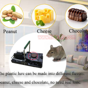 Indoor Outdoor Chocolate Peanut Flavor Plastic Mouse Bait Lure Attractant - Image 9