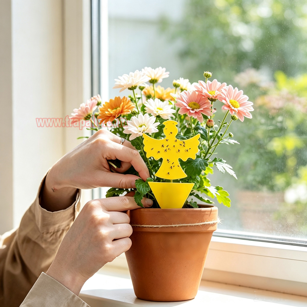 Garden House Plant Bug Insect Killer Moth Gnat Control Yellow Sticky Card Fruit Fly Glue Trap - Image 10