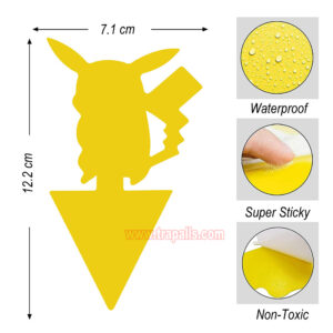 House Garden Plant Bug Fungus Gnat Insect Catcher Yellow Sticky Fruit Fly Glue Trap - Image 3