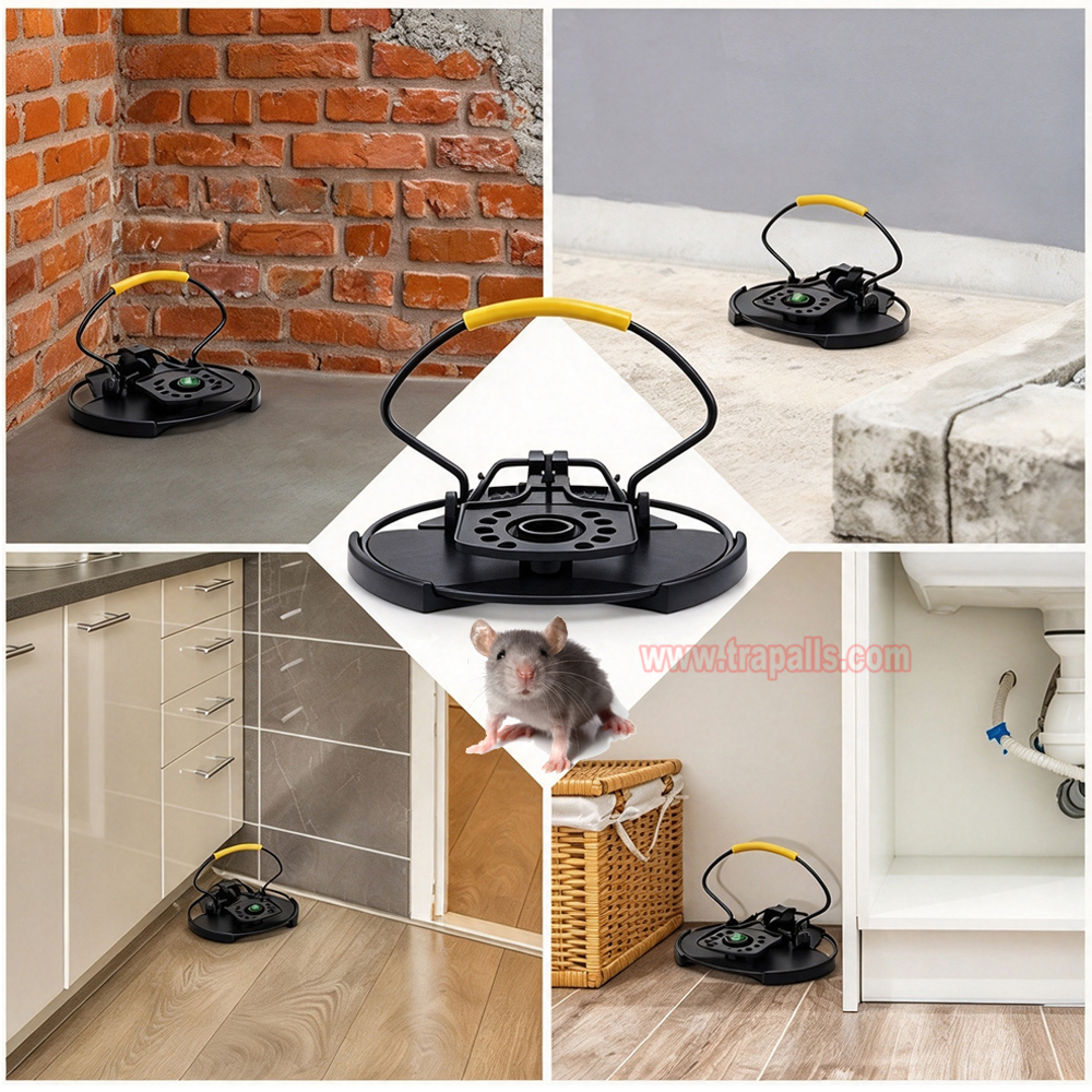 Indoor Outdoor Durable Effective Plastic Quick Killer Rat Rodent Catcher Mouse Snap Trap - Image 11