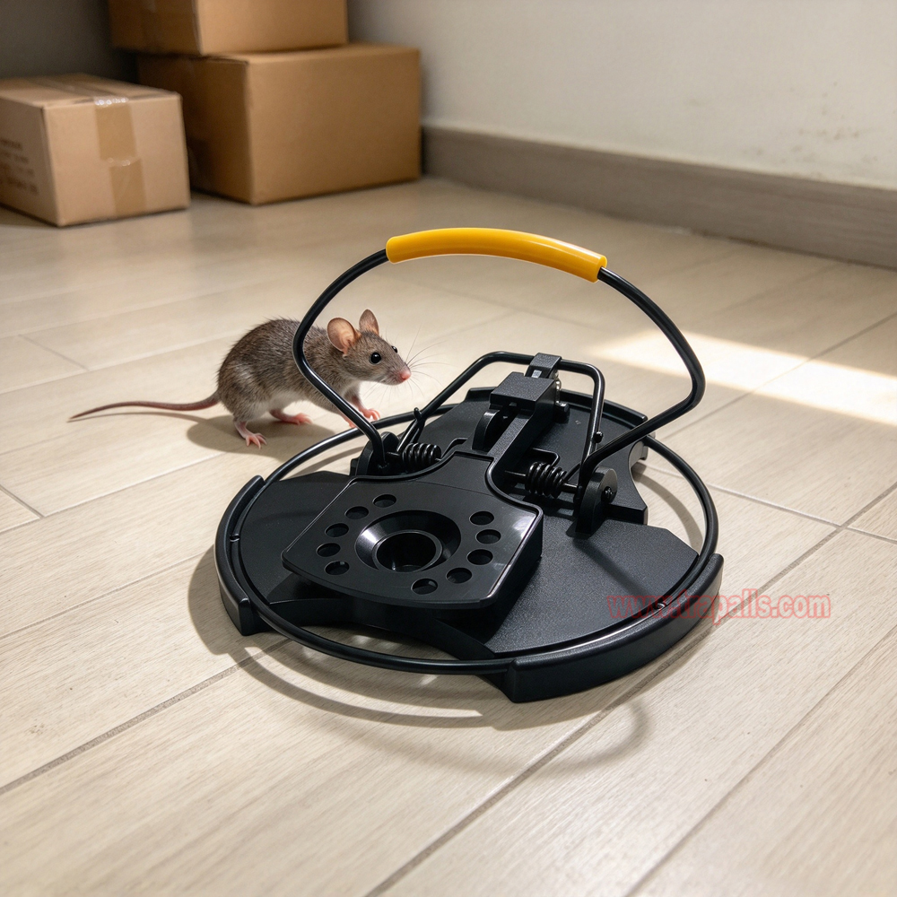 Indoor Outdoor Durable Effective Plastic Quick Killer Rat Rodent Catcher Mouse Snap Trap - Image 13