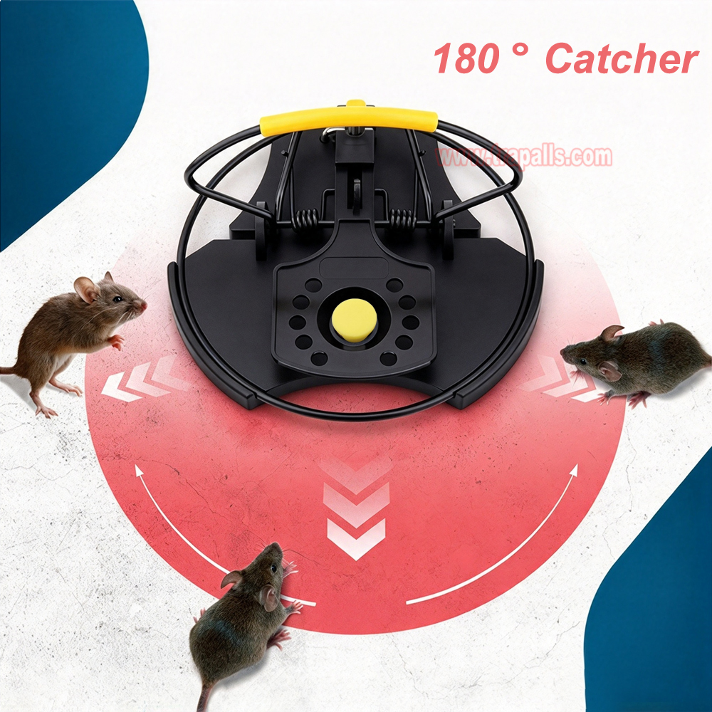 Indoor Outdoor Durable Effective Plastic Quick Killer Rat Rodent Catcher Mouse Snap Trap - Image 8