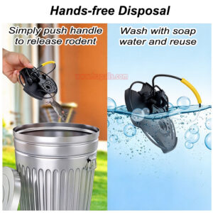 Indoor Outdoor Durable Effective Plastic Quick Killer Rat Rodent Catcher Mouse Snap Trap - Image 9