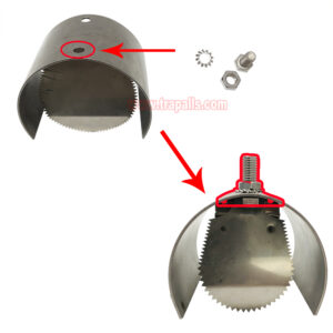 Indoor Kitchen Rodent Stopper Flap Control Rat Drain Guard Stainless Steel Mouse Blocker - Image 11