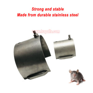 Indoor Kitchen Rodent Stopper Flap Control Rat Drain Guard Stainless Steel Mouse Blocker - Image 4