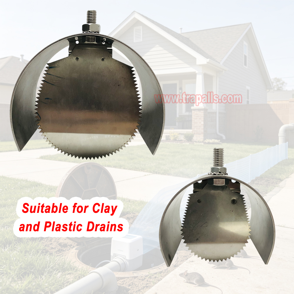 Indoor Kitchen Rodent Stopper Flap Control Rat Drain Guard Stainless Steel Mouse Blocker - Image 10