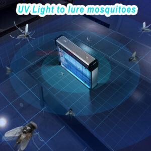 Indoor Home UV Light Bug Zapper Electric Fly Control Machine Mosquito Killer Lamp - Image 4