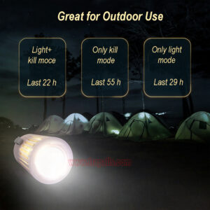 Indoor Outdoor UV Light Flying Insect Repeller Electric Mosquito Killer Lamp - Image 9