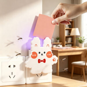 Indoor Home Plug-in Bug Zapper Sticky Glue Board Trap Electronic Mosquito Killer Lamp - Image 14