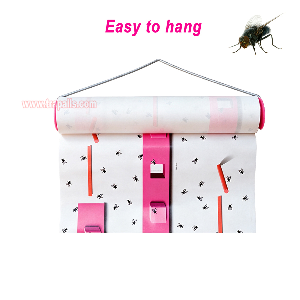 Indoor Home Hanging Bug Catcher Adhesive Sticker Pest Glue Sheet Window Glue Fly Trap - Image 4