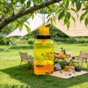 Outdoor Garden Hanging Reusable Pest Control Bottle Trap Wasp Catcher Wasp & Fly Trap - Image 13
