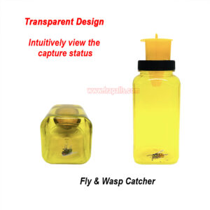 Outdoor Garden Hanging Reusable Pest Control Bottle Trap Wasp Catcher Wasp & Fly Trap - Image 5