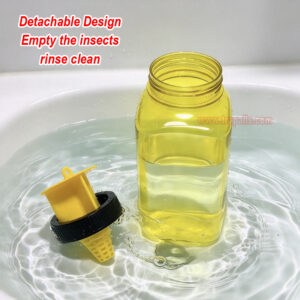 Outdoor Garden Hanging Reusable Pest Control Bottle Trap Wasp Catcher Wasp & Fly Trap - Image 6