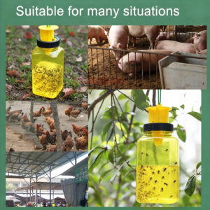 Outdoor Garden Hanging Reusable Pest Control Bottle Trap Wasp Catcher Wasp & Fly Trap - Image 10